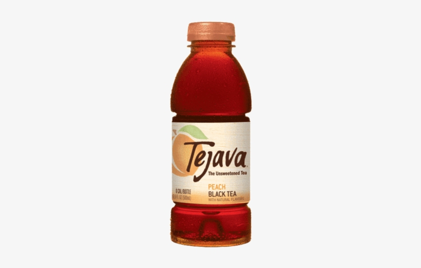 Tejava Unsweetened Peach Tea - Tejava Original Black Iced Tea, Unsweetened - 12 Pack,, transparent png download