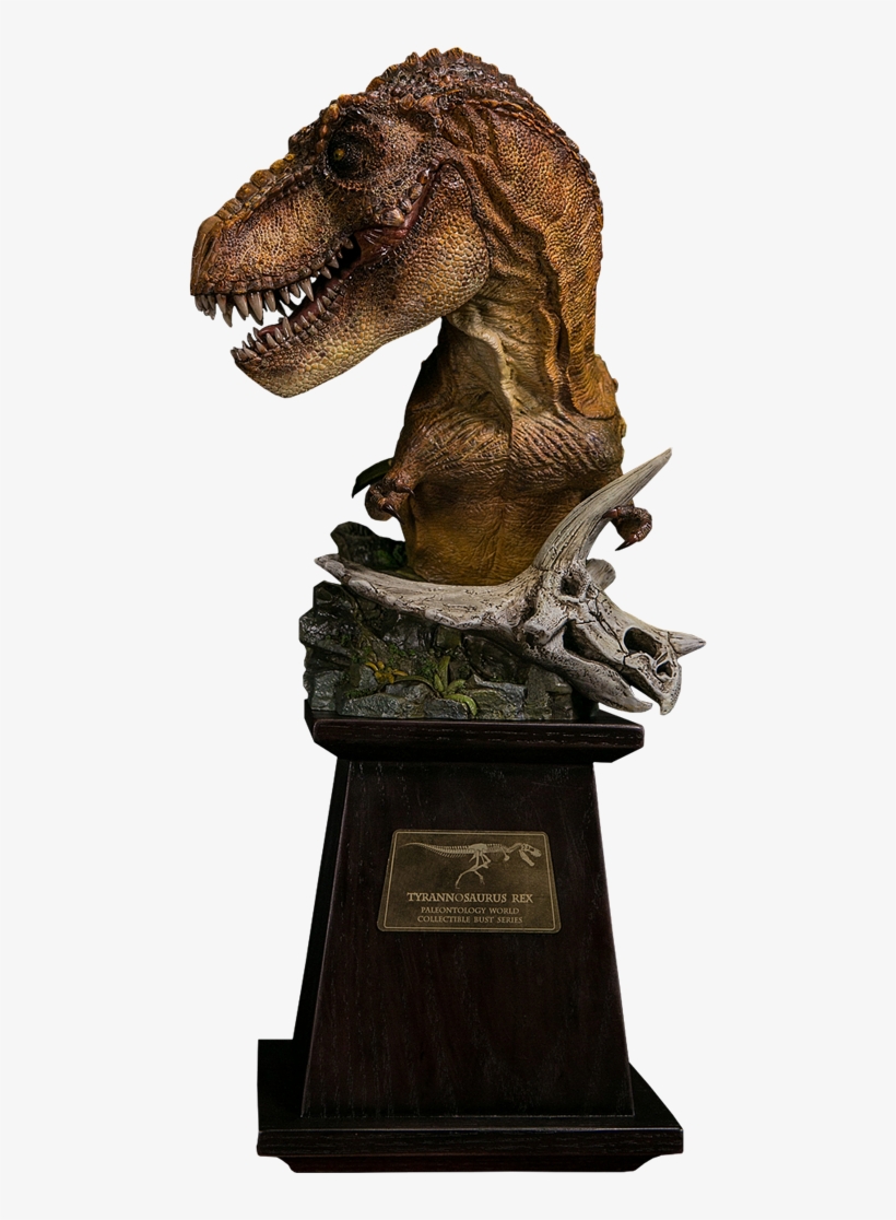 74" Bust T-rex - ティラノサウルス(イエロー) 「paleontogy World」 ミュージアムコレクションシリーズ, transparent png download
