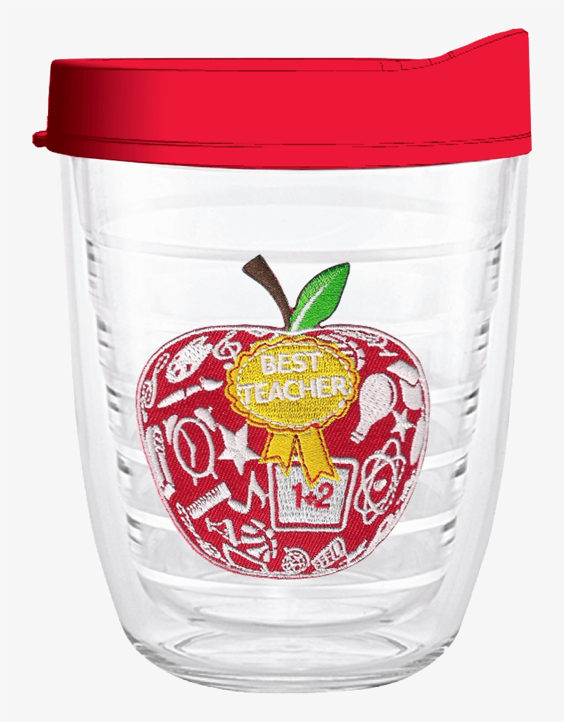 Best Teacher Apple 12oz Tumbler, Tumbler - 12 Oz. Tritan Mug, transparent png download