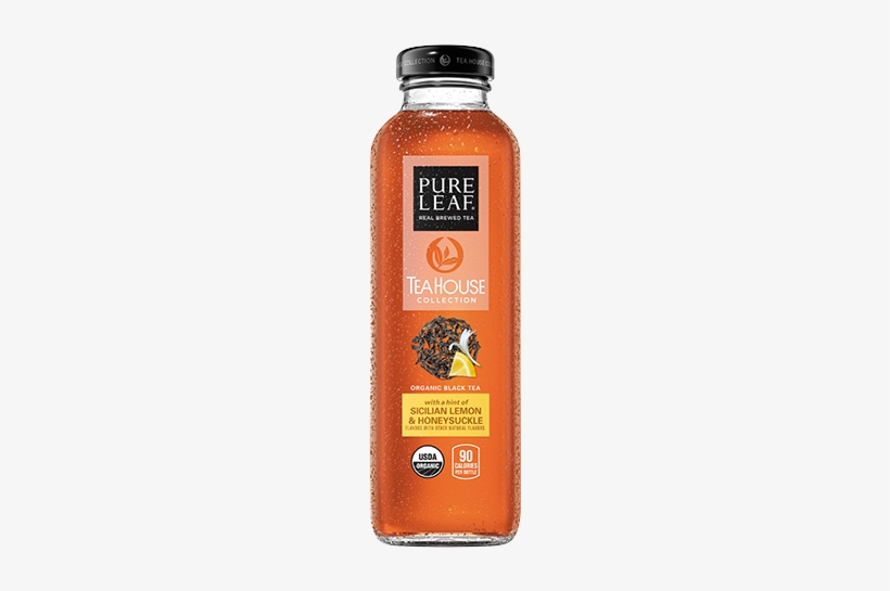 Organic Black Tea Sicilian Lemon & Honeysuckle Flavor - Pure Leaf Chai Tea, transparent png download