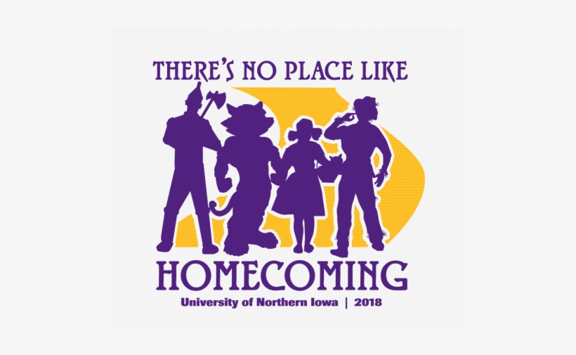 S No Place Like Homecoming University Of Northern Iowa - Northern Iowa Homecoming 2017, transparent png download