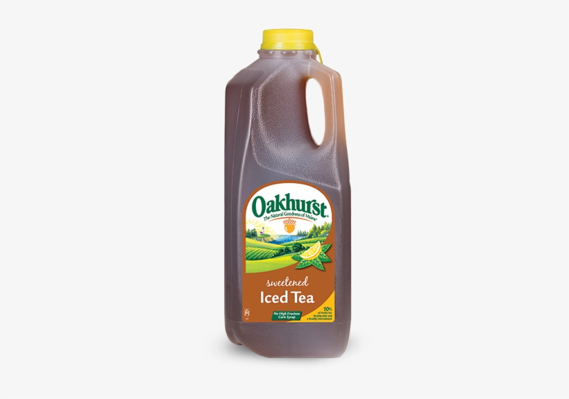 Oakhurst Iced Tea With Wild Blueberry, .5 Gal, transparent png download
