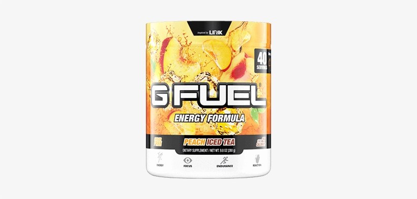 Peach Iced Tea Tub Free Shaker Cup - Gfuel Peach Iced Tea, transparent png download