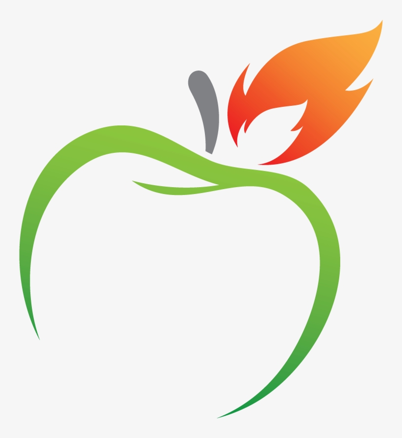 Burned In Teacher Logo Apple - Teacher, transparent png download