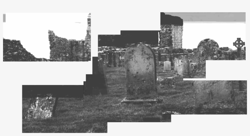 Headstones - Monochrome, transparent png download