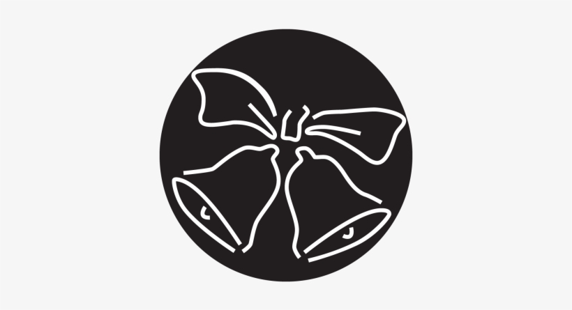 Wedding Bells Gobo - Wedding, transparent png download