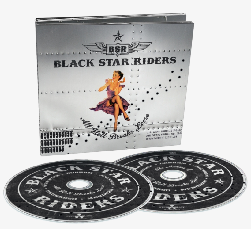 Black Star Riders - All Hell Breaks Loose (vinyl Record), transparent png download