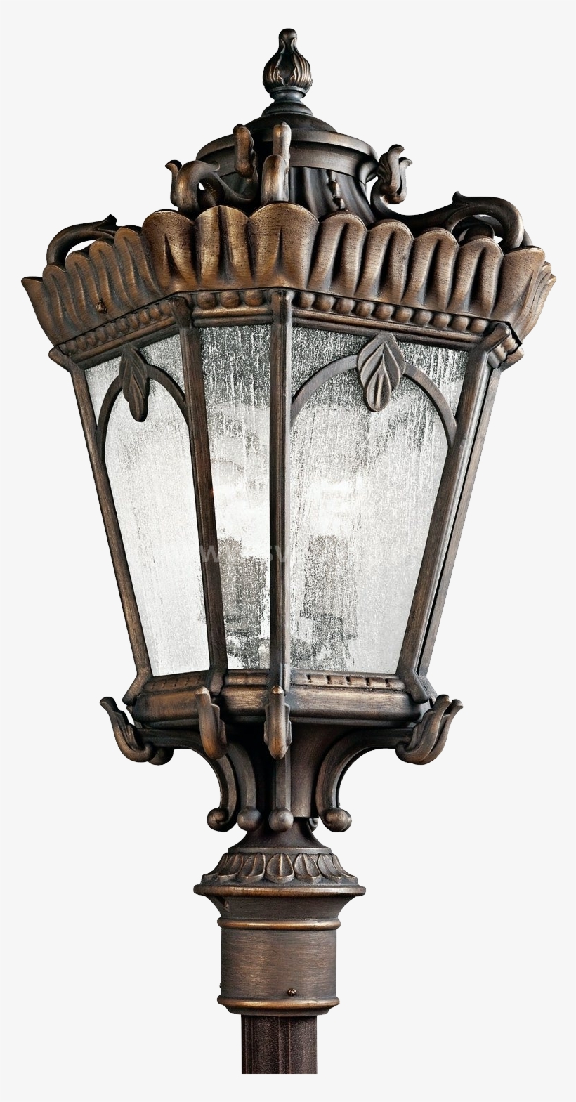 Street Light Png Image - Kichler 9565 Tournai 4 Light 37.5 Inch Tall Outdoor, transparent png download