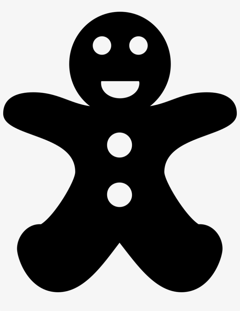 The Gingerbread Man - Gingerbread, transparent png download