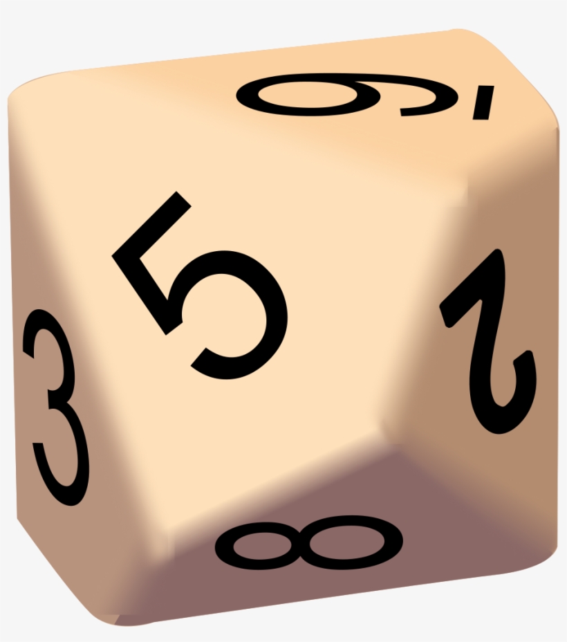 10 Sided Die - Dice Game, transparent png download