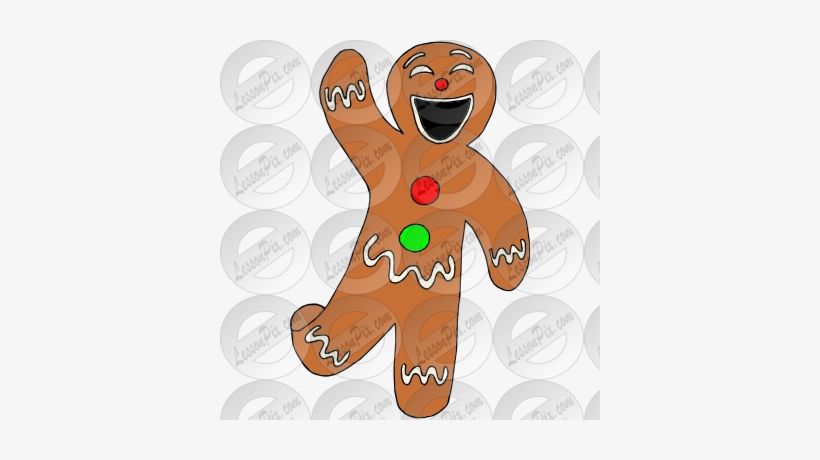 Gingerbread Man Clip Art - Gingerbread Man, transparent png download