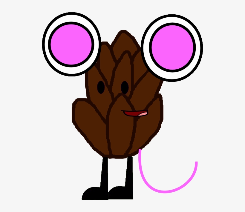 Pinecone As A Wererat By Thedrksiren-d89orjp - Brawl Of The Objects Pinecone, transparent png download