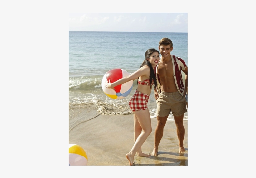 Evelyn And Garrett At The Beach - Surfer Teen Beach Movie, transparent png download