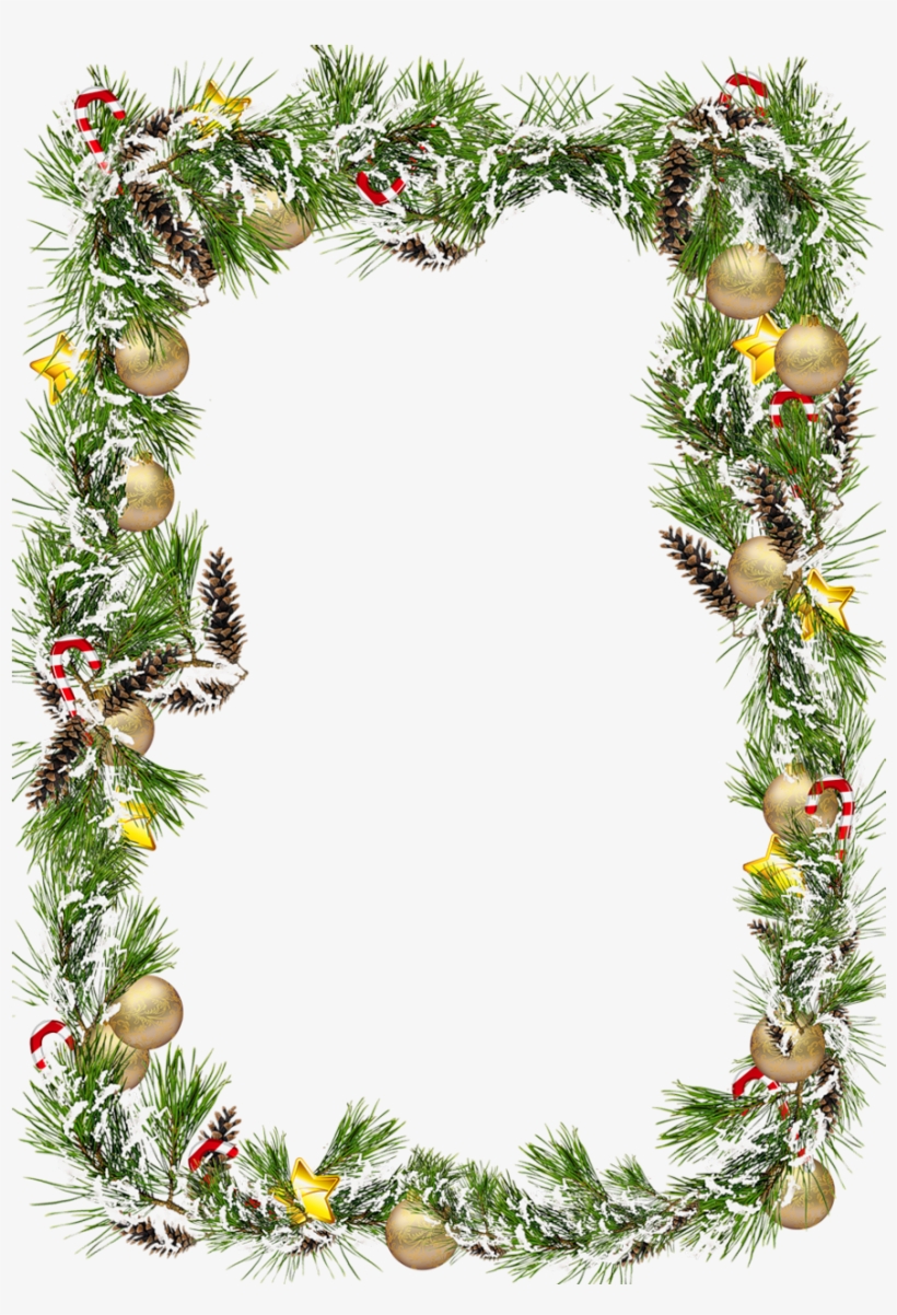 Pine Cone Png Download - Christmas Frame Border Png Transparent PNG -  900x1258 - Free Download on NicePNG, image size:820x1202