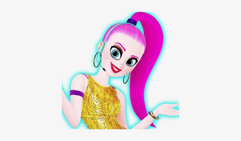 Akiko Glitter - Emoji Movie Akiko Glitter, transparent png download