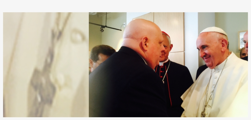 Maryland Governor Larry Hogan Meets With Pope Francis - Larry Hogan, transparent png download