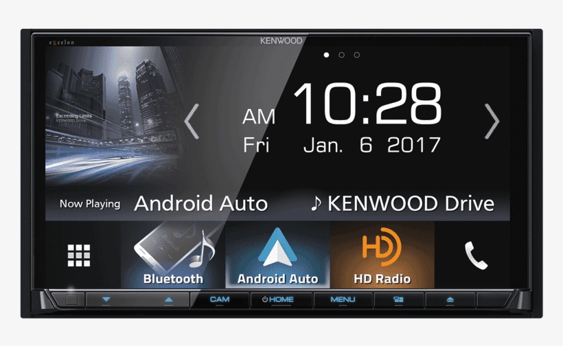 Kenwood Ddx9704s 2-din 6.95" Dvd Multimedia Receiver, transparent png download