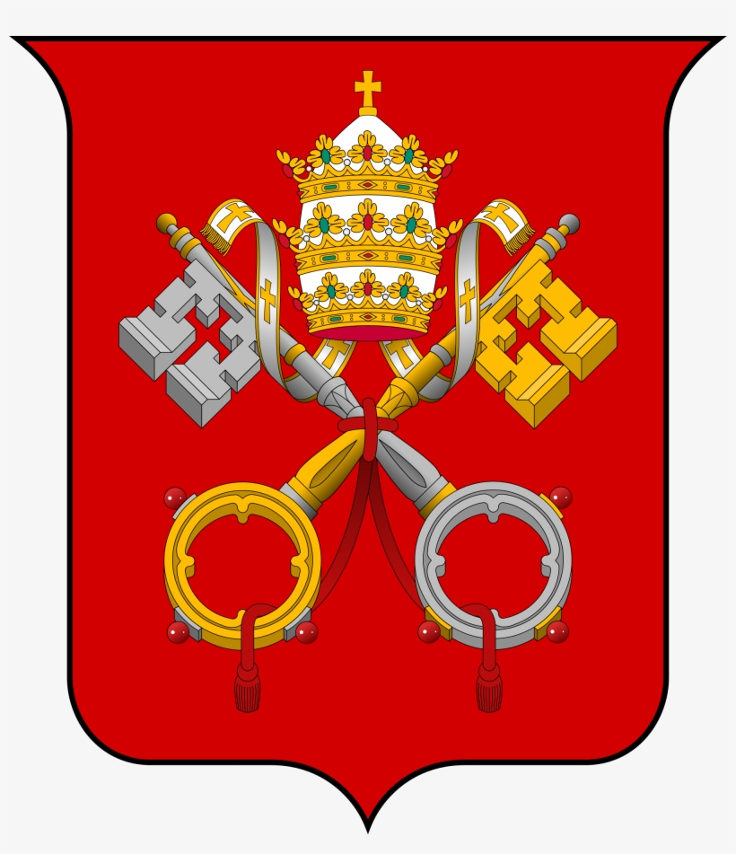 Vatican City Coat Of Arms, transparent png download