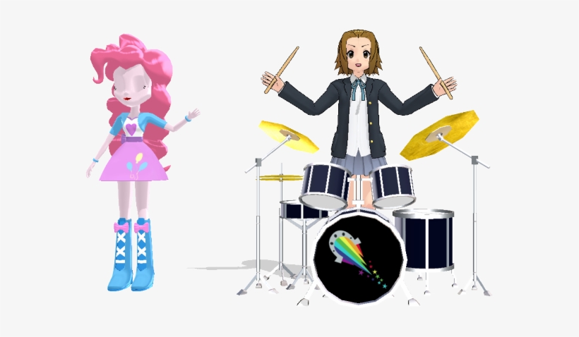 Elmarcosluckydel96, Crossover, Cymbals, Drum Kit, Drums, - Ritsu Tainaka, transparent png download