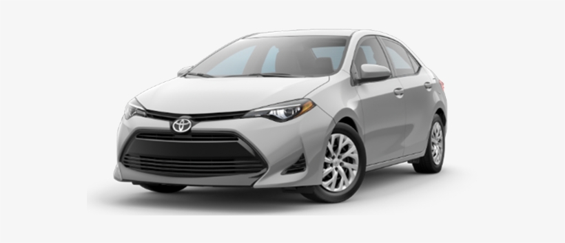 White 2018 Toyota Corolla, transparent png download
