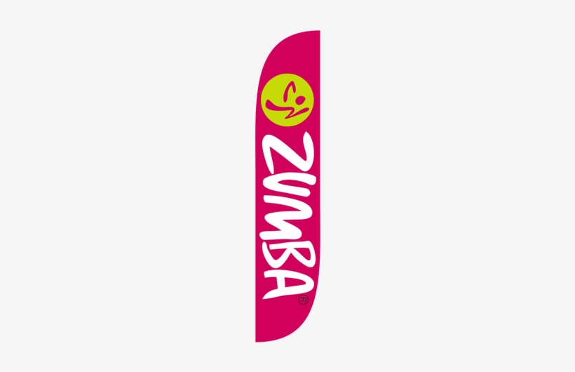 Zumba Fitness Purple Feather Flag - Lookourway Zumba Fitness Feather Flag, Purple, transparent png download