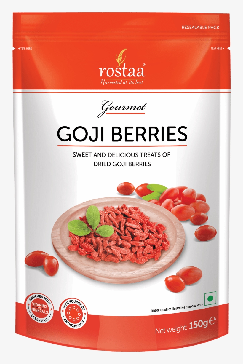 Rostaa Goji Berries, 150gm, transparent png download
