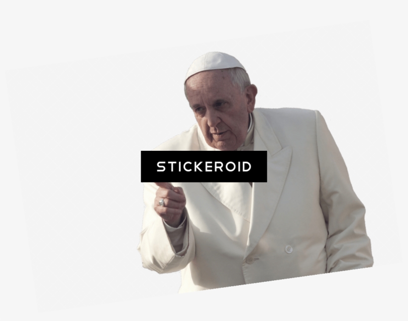 Pope Francis Warning - Gentleman, transparent png download