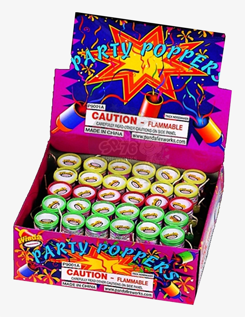 Party Poppers Fireworks, transparent png download