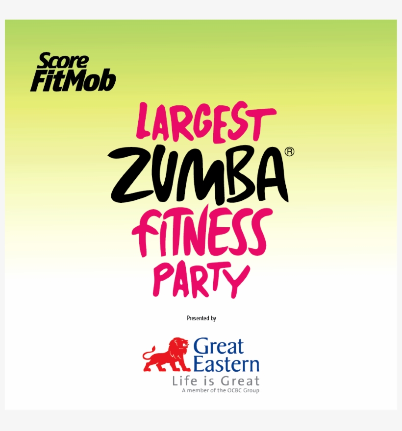 Largest Zumba Fitness Party - Zumba Fitness, transparent png download