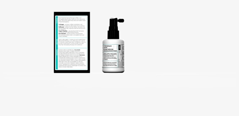 3-step Hair Stimulating System For Men - Cosmetics, transparent png download