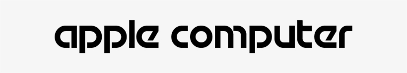 Apple Computer Font Logo, transparent png download