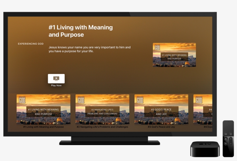Mycor Tv Appletv Mockup Series Page - Led-backlit Lcd Display, transparent png download