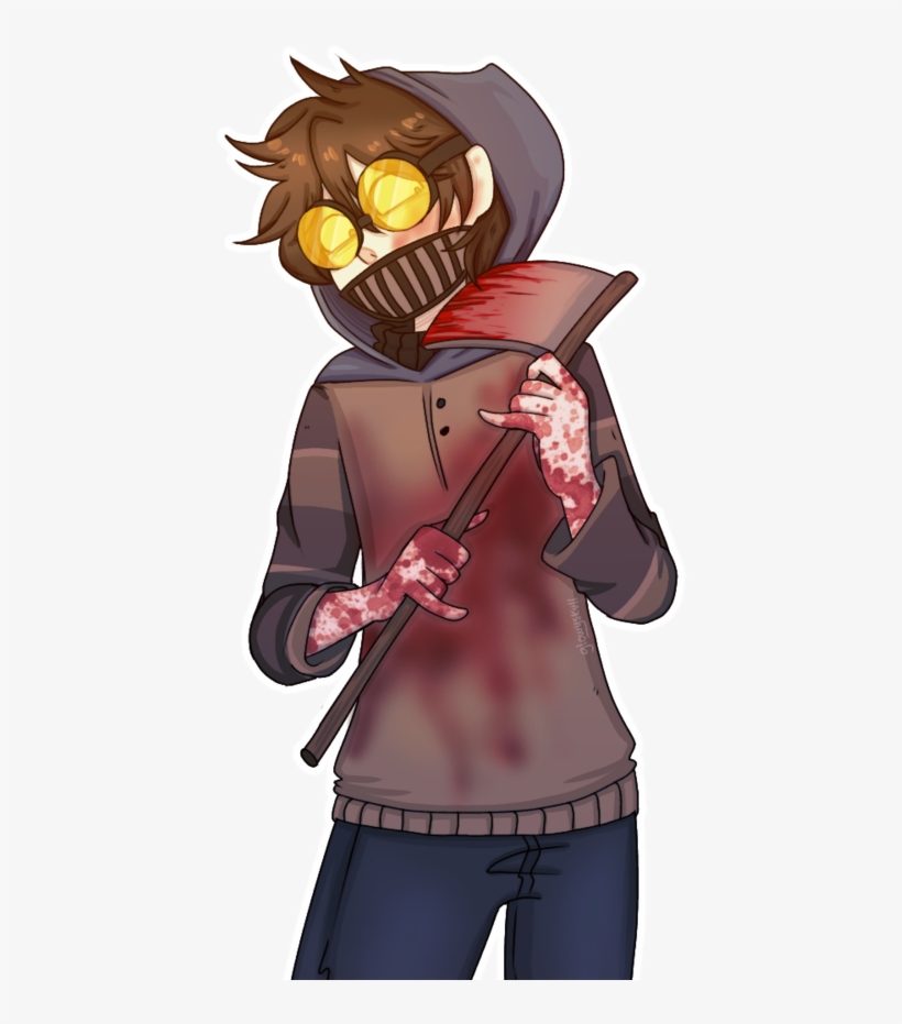 It's Toby By Glowyskull - Ticci Toby Art, transparent png download