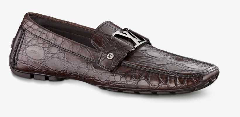 Mocassim Monte Carlo Em Caiman Encerado Via Louis Vuitton - Louis Vuitton Shoes Price, transparent png download