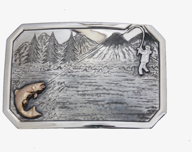 Vendor-unknown Collections The Fisherman Trophy Buckle, transparent png download