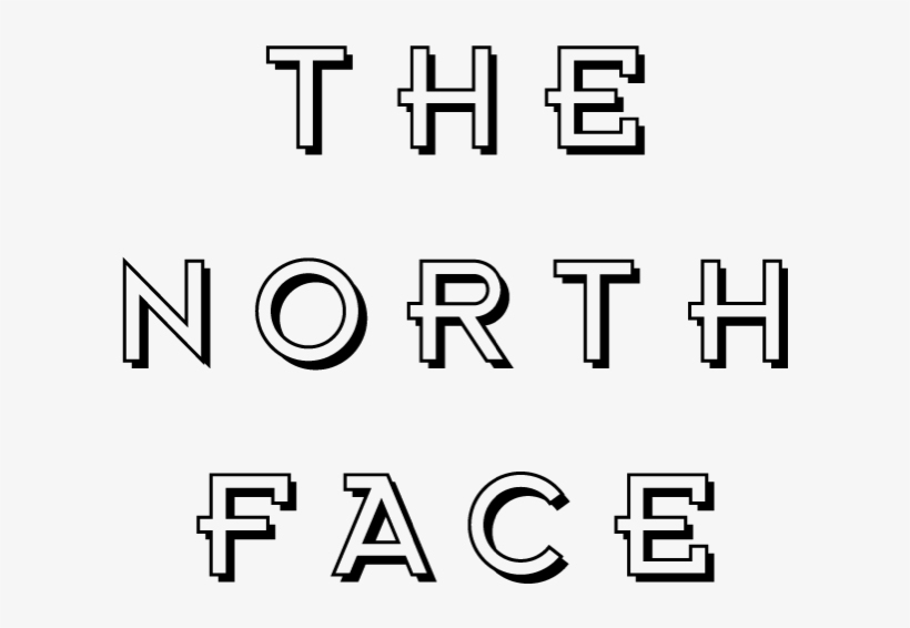 ロゴ - The North Face, transparent png download