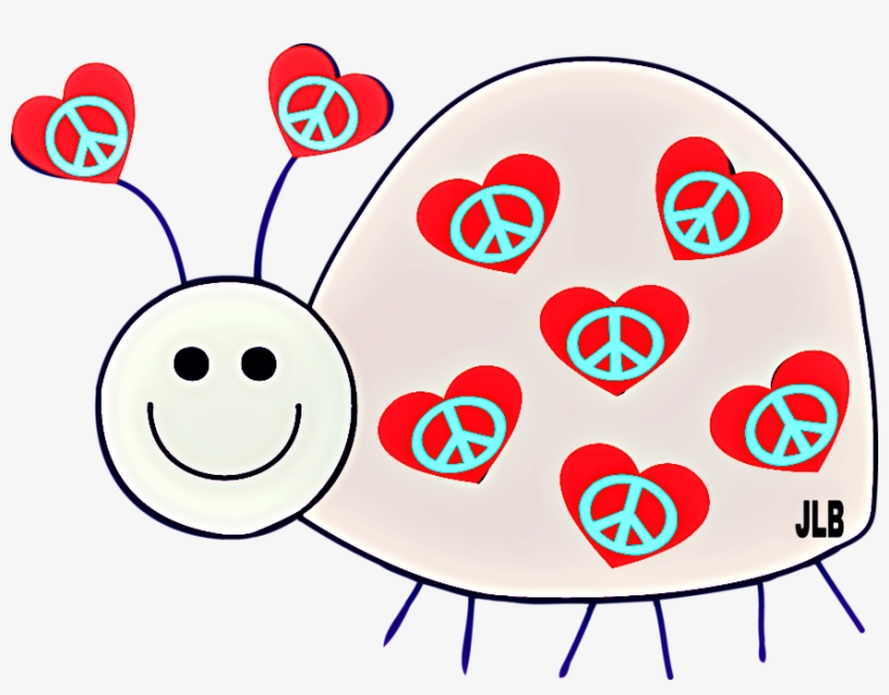 ☮/jlb Hippie Art, Hippie Chick, Acrylic Flowers, Peace - Clip Art, transparent png download
