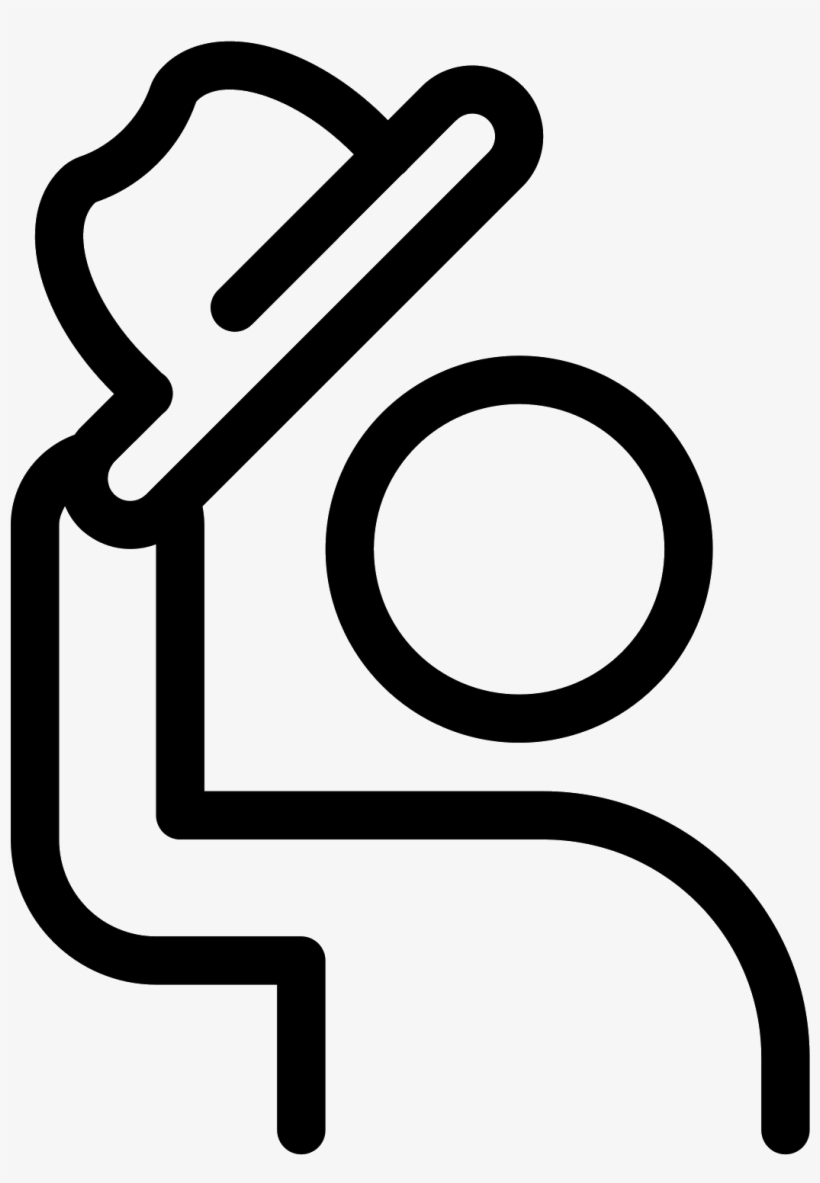 Salute Icon, transparent png download