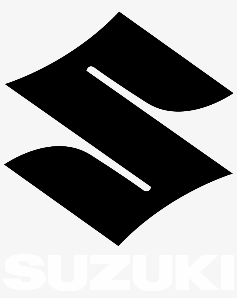 Suzuki Logo Black And White - Logomarca Suzuki, transparent png download