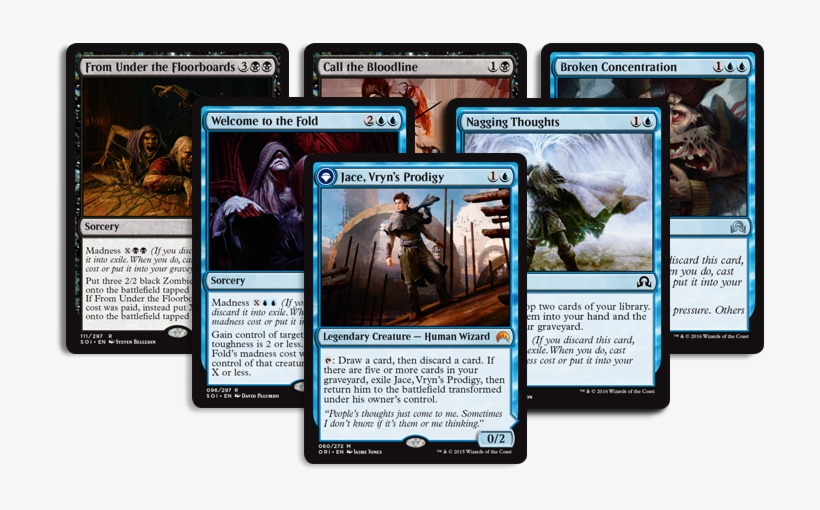 Control Decks Have A Few More Options When It Comes - Jace, Vryn's Prodigy ⁄⁄ Jace, Telepath Unbound - Magic, transparent png download