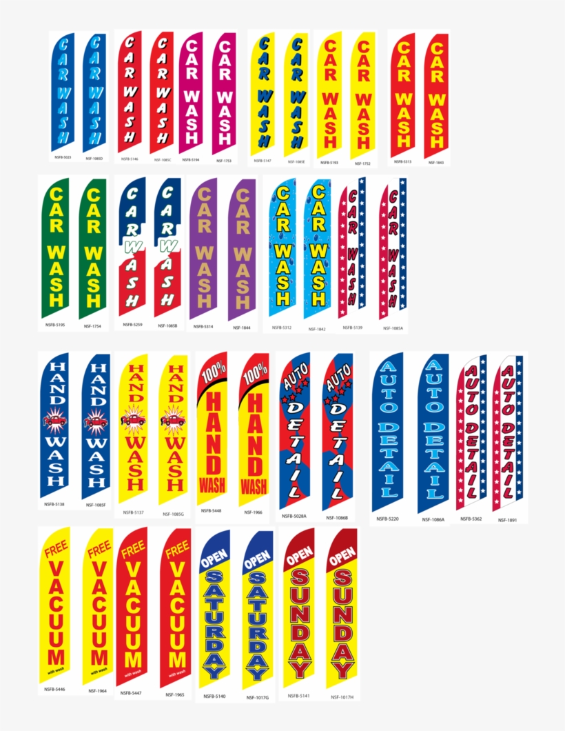 Super Novo Flag & Super Novo Banners - Windless Swooper Flag & Pole Kit Twin Pack Car, transparent png download