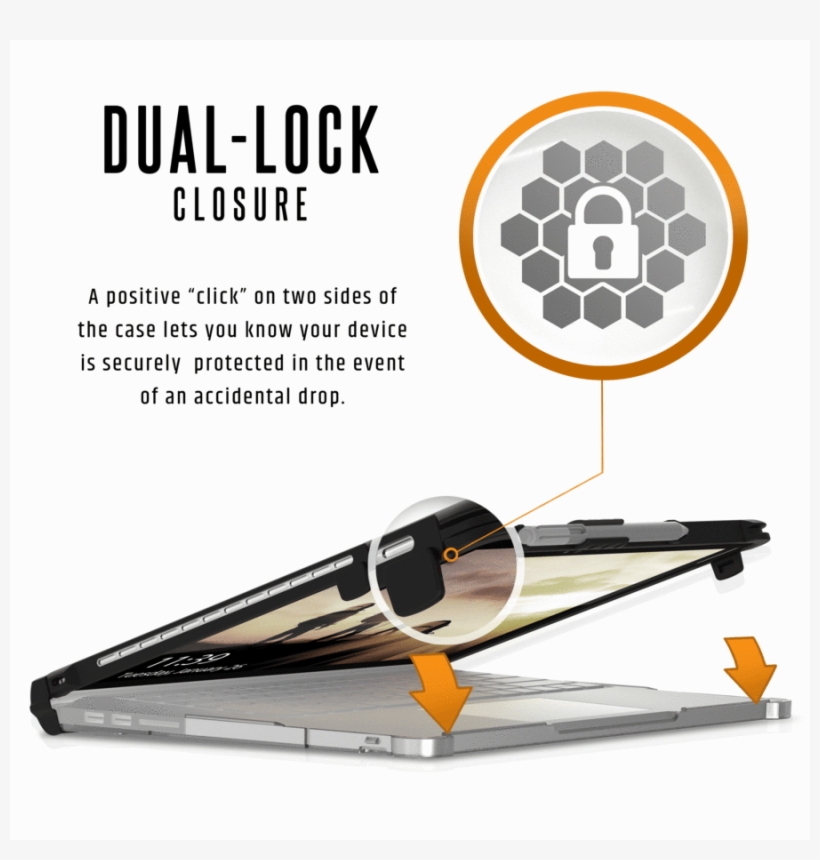 Ice - Uag Microsoft Surface Laptop Feather-light Rugged [ice], transparent png download