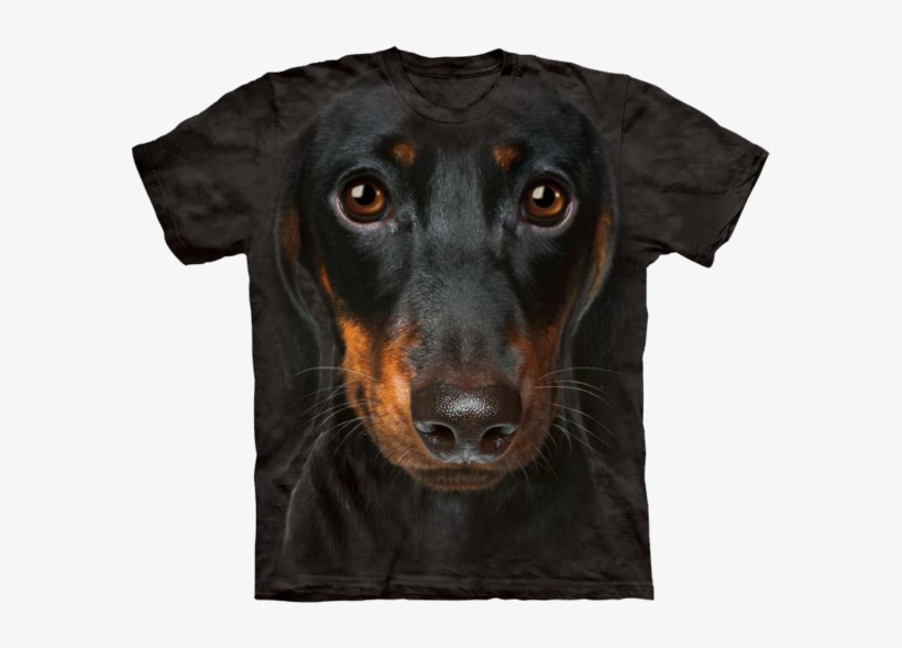 Are You A Big Dachshund Lover Then This Shirt Is For - Mountain Daschund Face Fleece Blanket, transparent png download