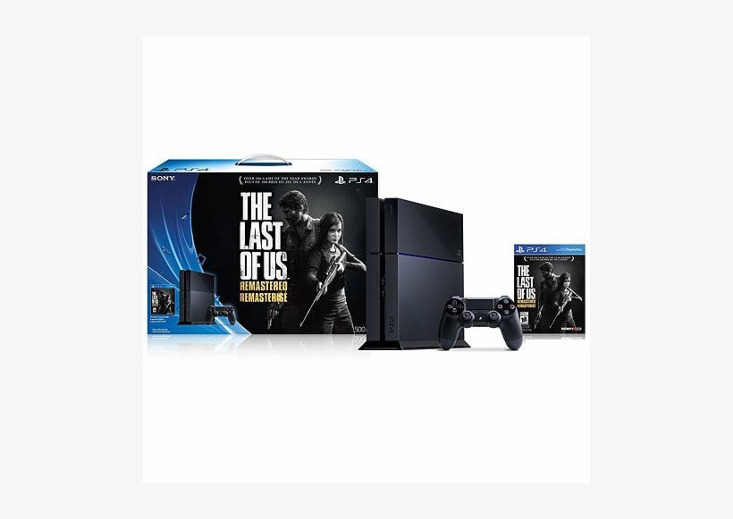 Auction - Sony Playstation 4 Ps4 Console With The Last Of Us, transparent png download
