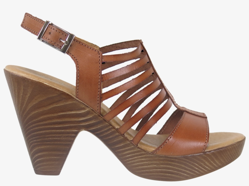 Sundowner Carmella Tan Strappy Heel, transparent png download