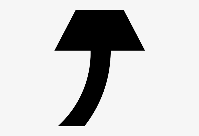 Curved Arrow Image, transparent png download