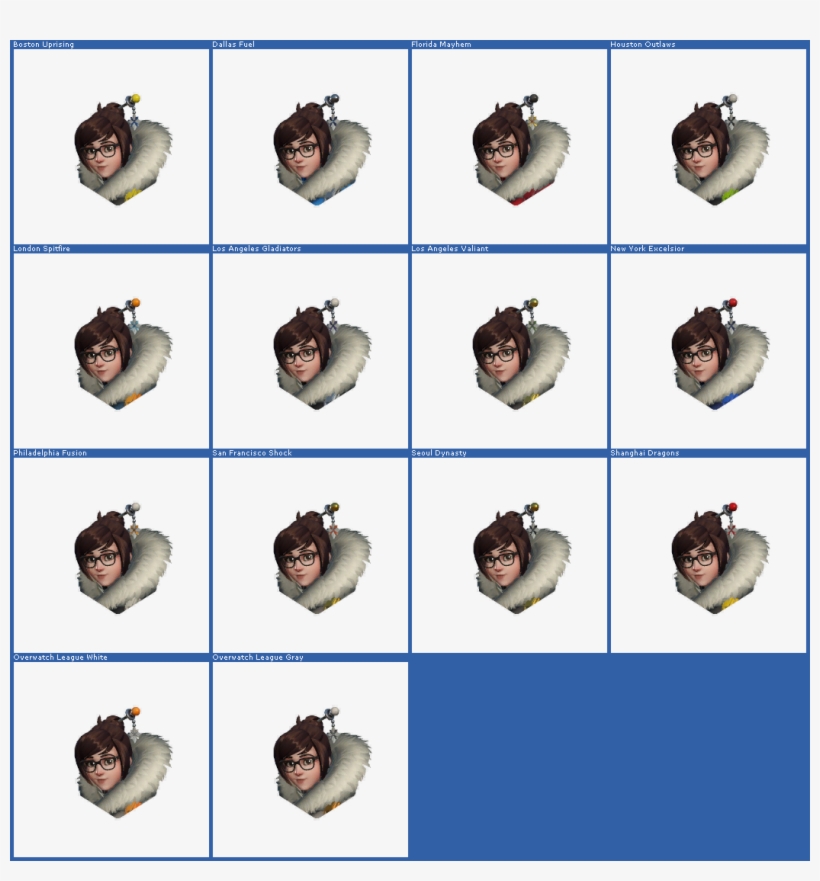 Click For Full Sized Image Mei - Sombra, transparent png download