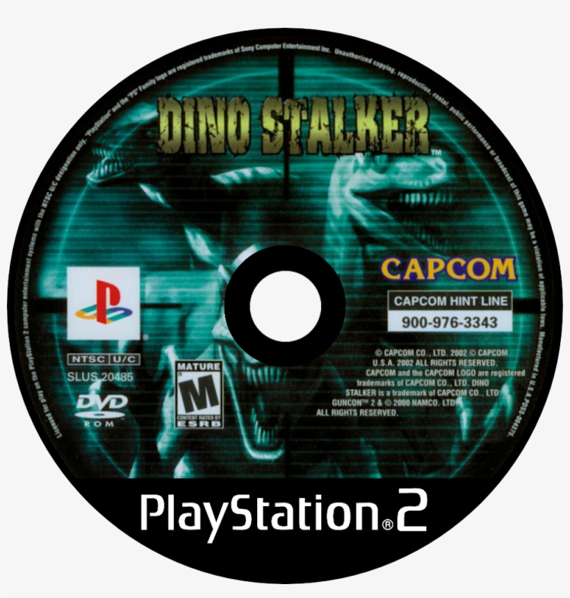Dino Stalker - Dino Stalker Playstation 2 Ps2, transparent png download