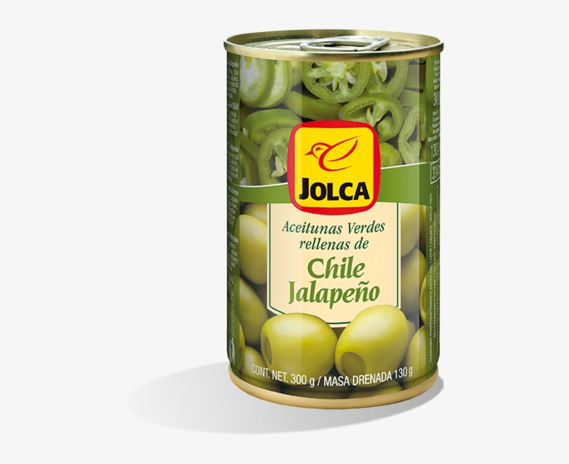 Jalapeno - Jolca Olives, Green, Stuffed With Jalapeno Chili -, transparent png download