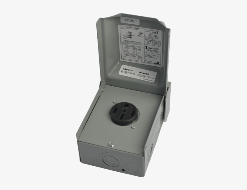 Rainproof Outdoor Outlet - Nema Connector, transparent png download